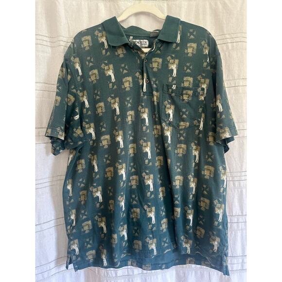 Vintage Penguin Sport Golf Polo Shirt XL - Picture 1 of 6